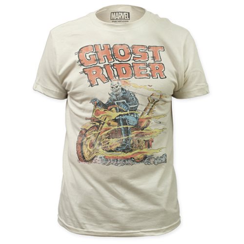 Ghost Rider Hell on Wheels White T-Shirt